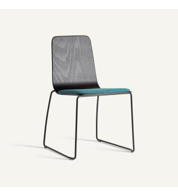 SILLA BERGAMO ASIENTO TAPIZADO